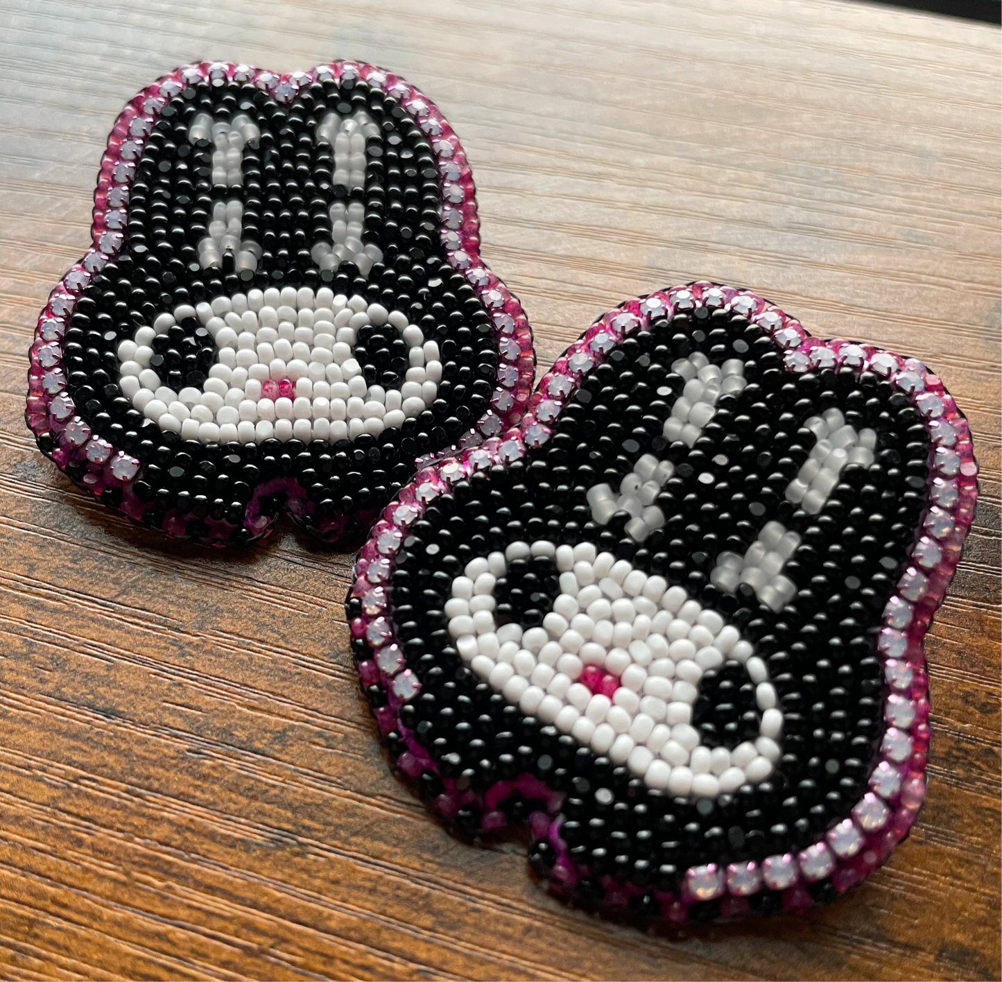 🦴 My Melody • Sanrio Halloween ~skeleton studs