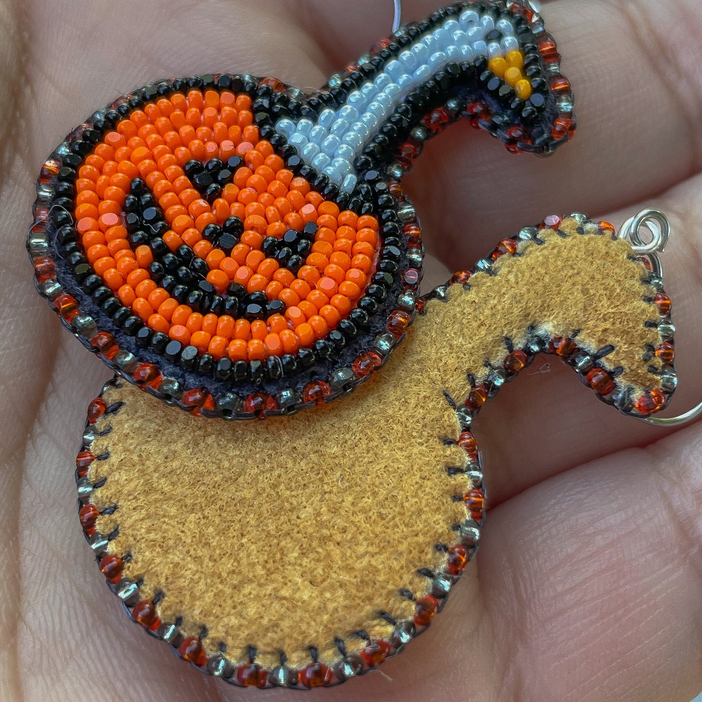 Pumpkin Geese 🪿🧡• Dangles