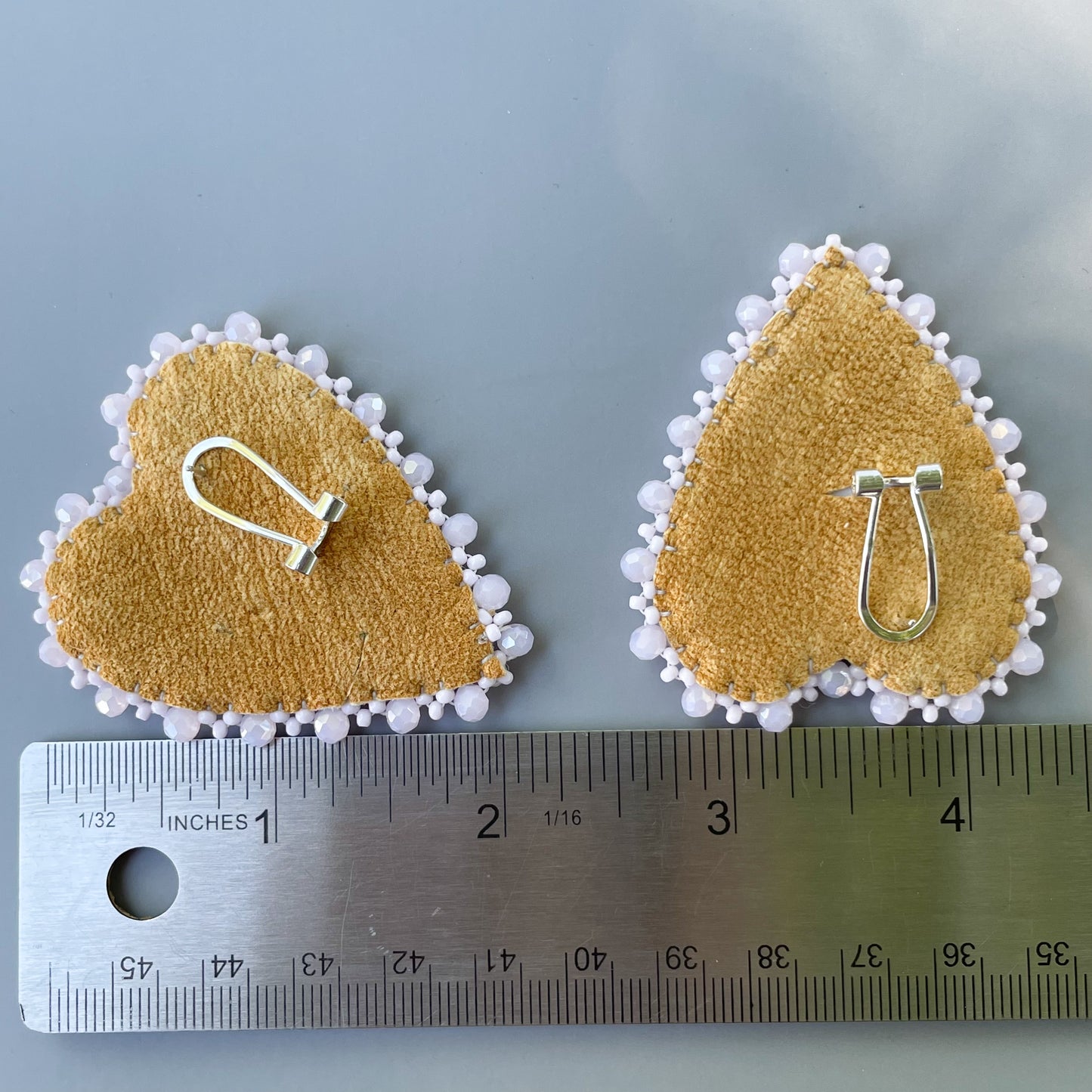 Pink “scream” 💗 Ghost Face Heart Studs