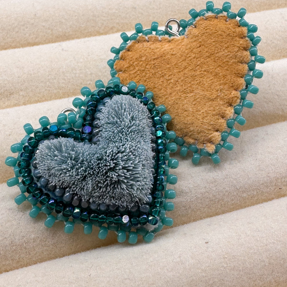 Pretty Hearts • Tufted Dangles
