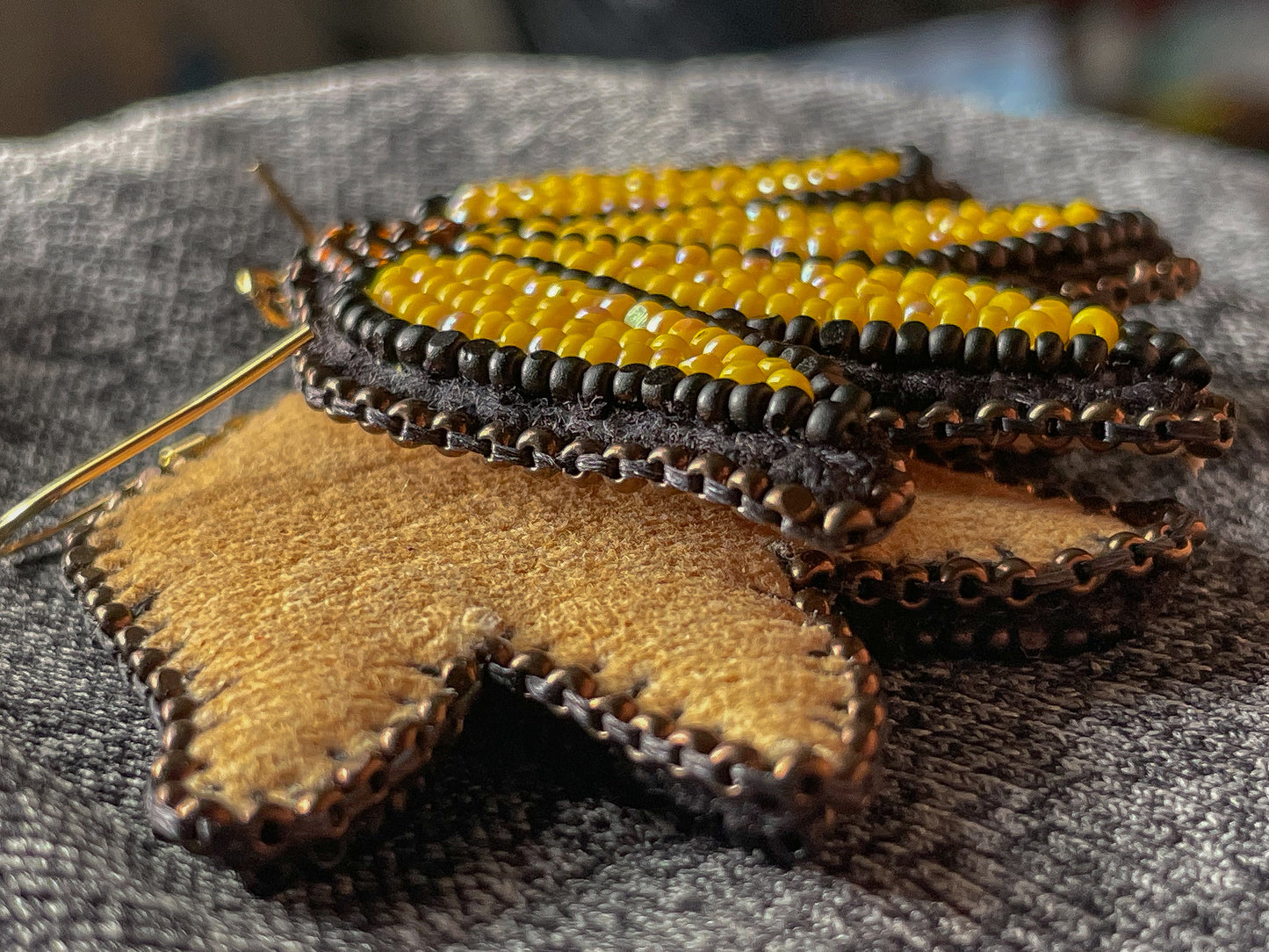 🌻 yellow floral dangles