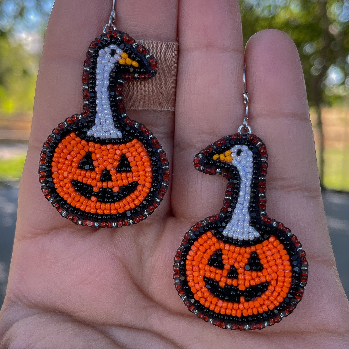 Pumpkin Geese 🪿🧡• Dangles