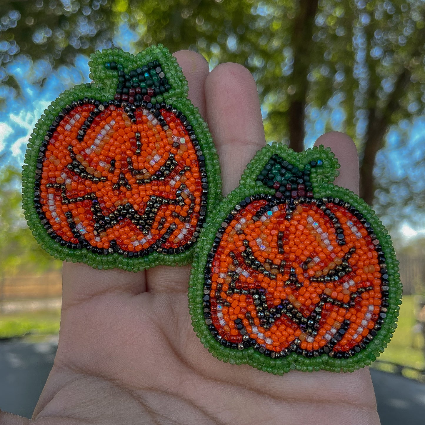 Jack-🎃-Lantern • XL Studs