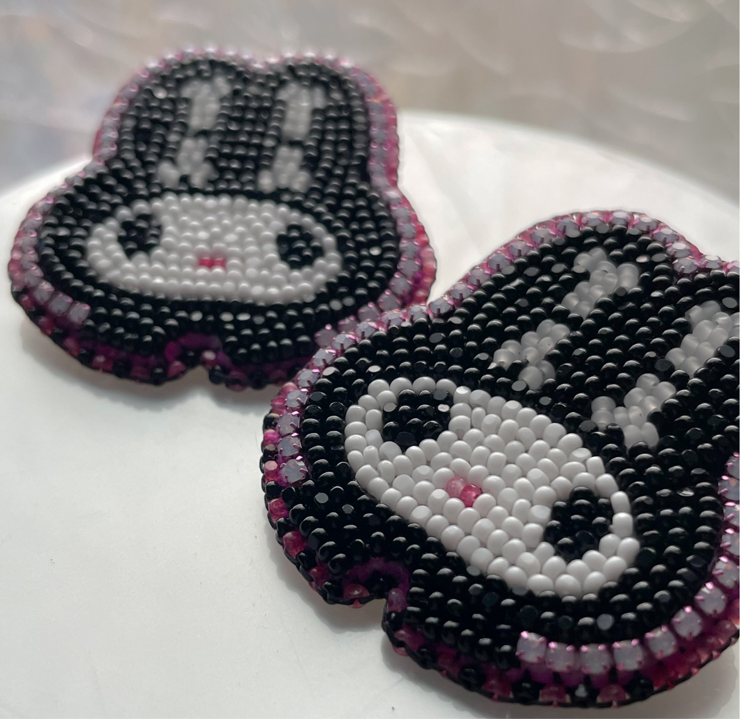 🦴 My Melody • Sanrio Halloween ~skeleton studs