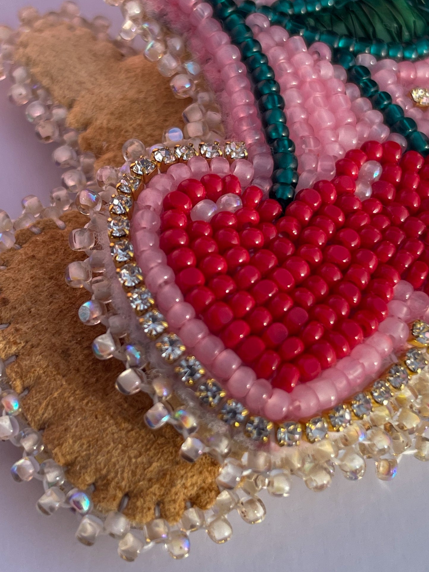 Cherry 🍒 Dangles • Beaded & Quilled