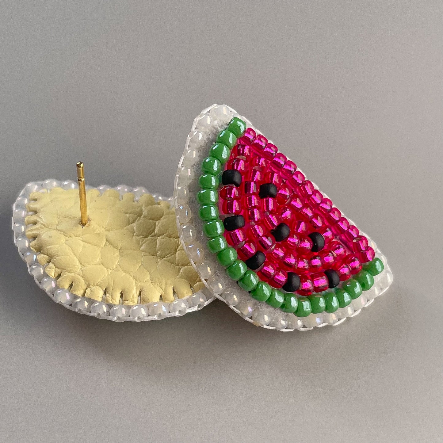 Mini Watermelon Stud Earrings