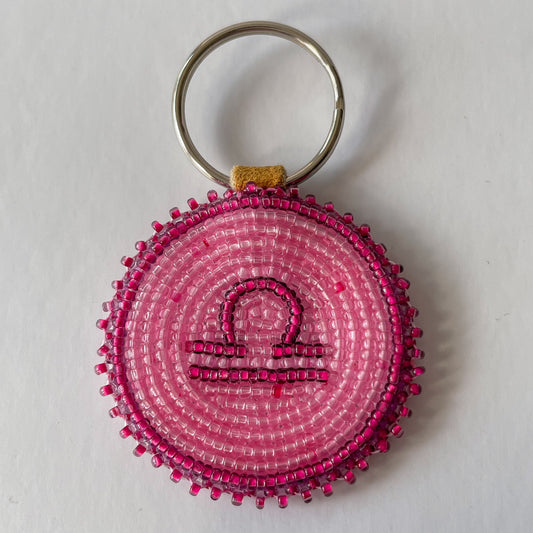 Libra  - Zodiac Keychain